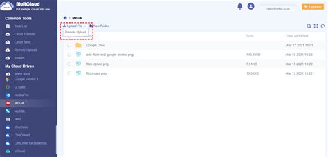 upload mega